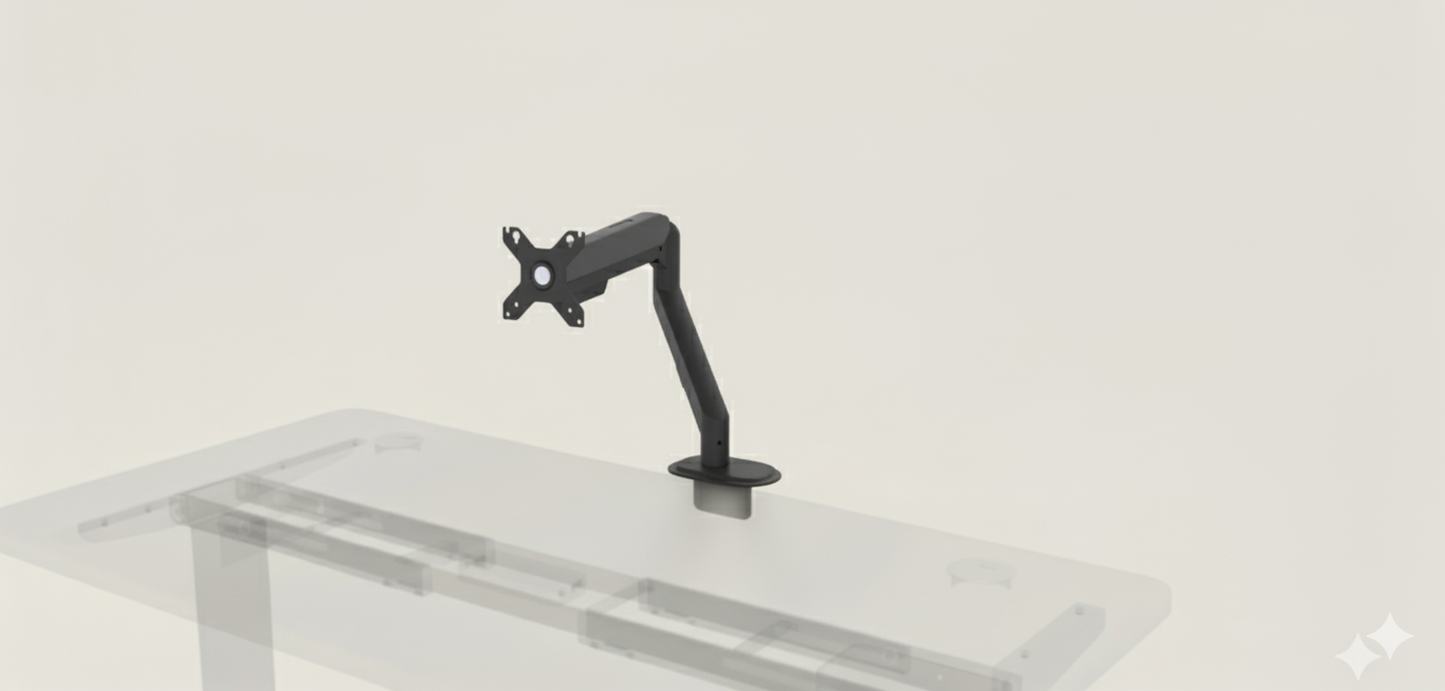 Bildskärmsarm – Enkel